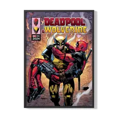 CREANGO - CUADRO POSTER DEADPOOL Y WOLVERINE 33X43 DISEÑO 2