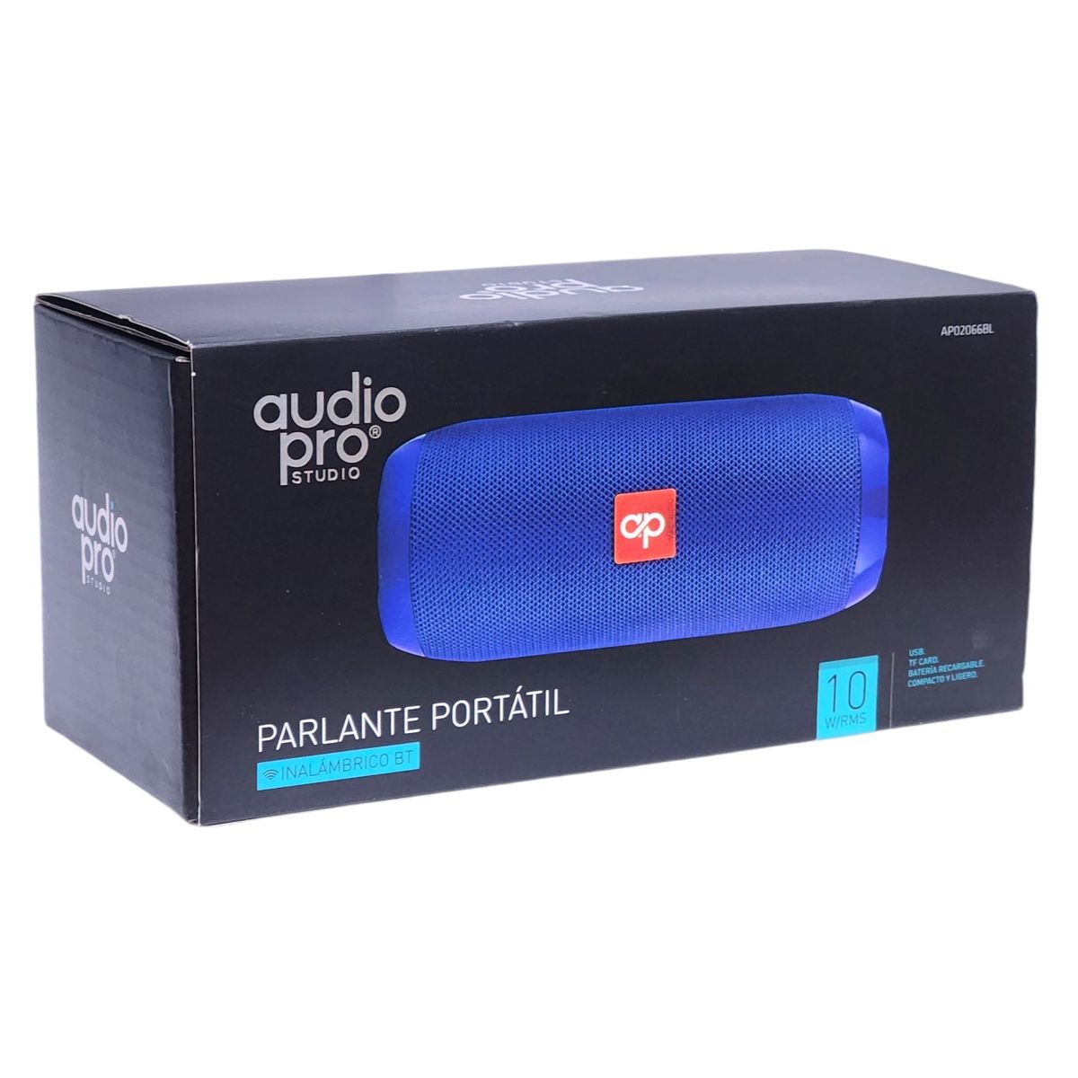 AUDIOPRO - Parlante BT Audiopro 10w Inalámbrico AP02066 Azul