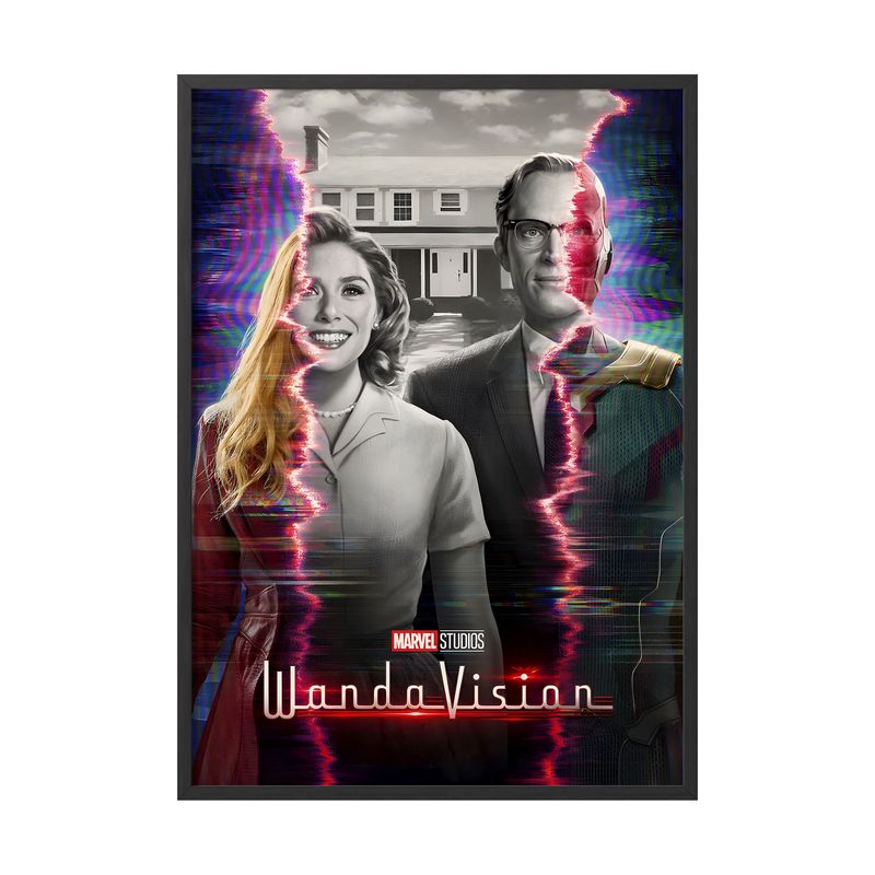 CREANGO - CUADRO POSTER WANDA VISION MARVEL ESTUDIOS 33X43