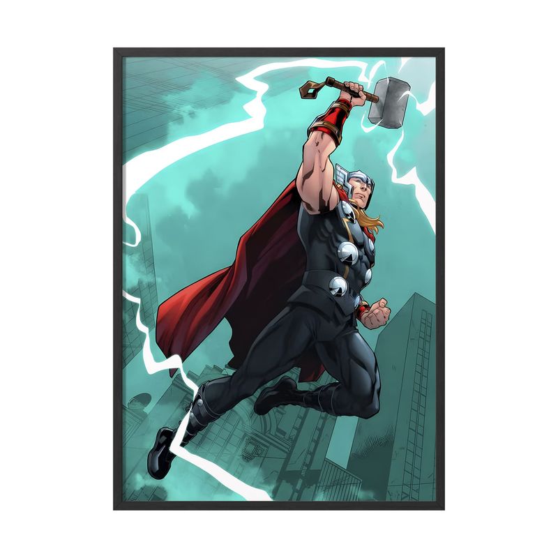 CREANGO - CUADRO POSTER THOR MARVEL 33X43 DISEÑO 1