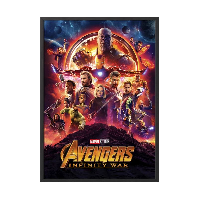 CREANGO - CUADRO POSTER AVENGERS INFINITY WAR 33X43