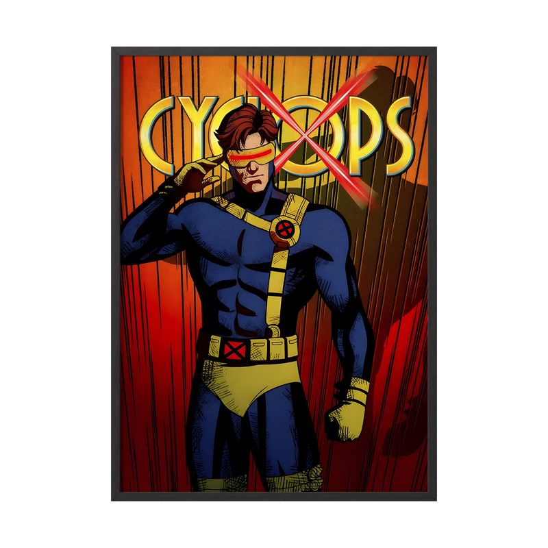 CREANGO - CUADRO POSTER CICLOPE XMEN HOMBRE X MARVEL 33X43