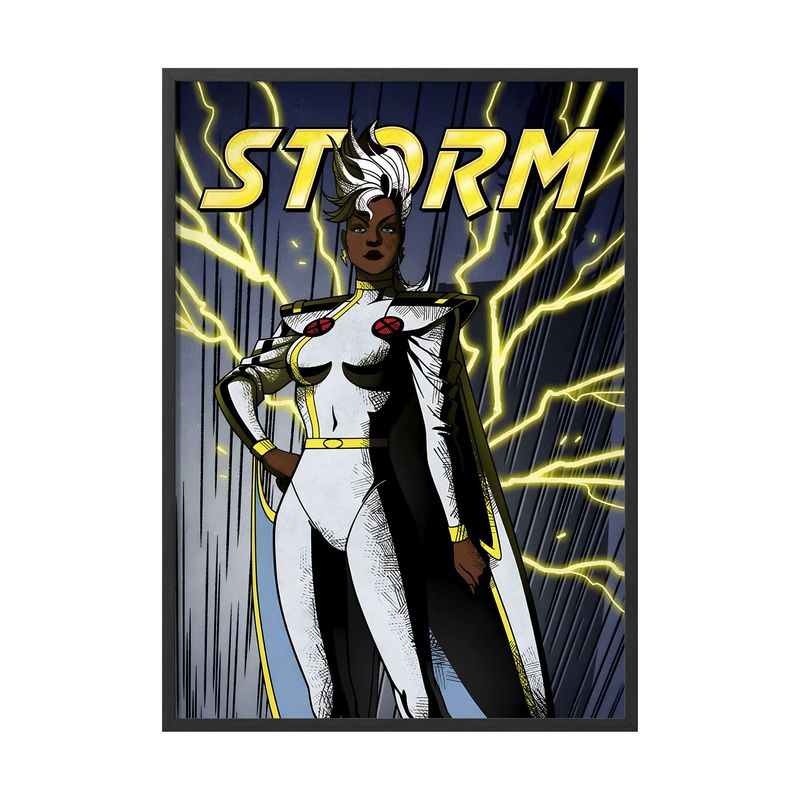 CREANGO - CUADRO POSTER TORMENTA XMEN HOMBRE X MARVEL 33X43