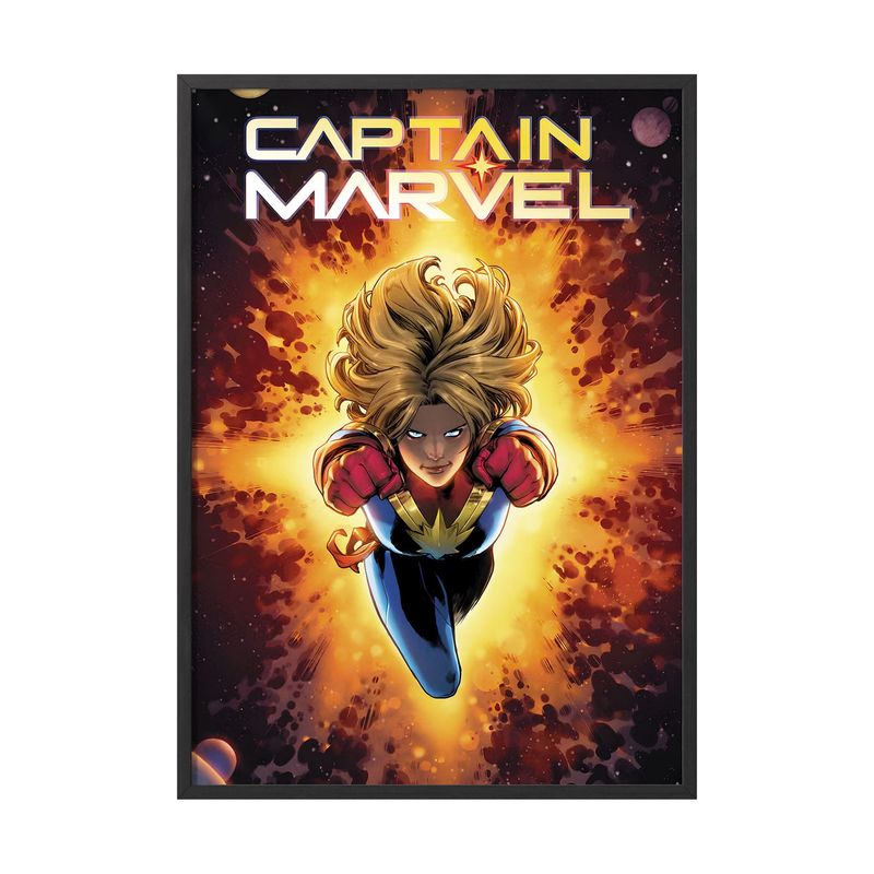 CREANGO - CUADRO POSTER CAPITANA MARVEL 33X43