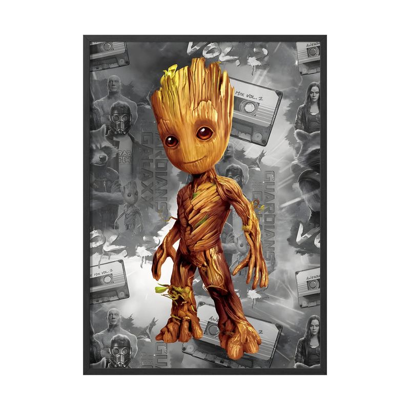 CREANGO - CUADRO POSTER BABY GROOT 33X43