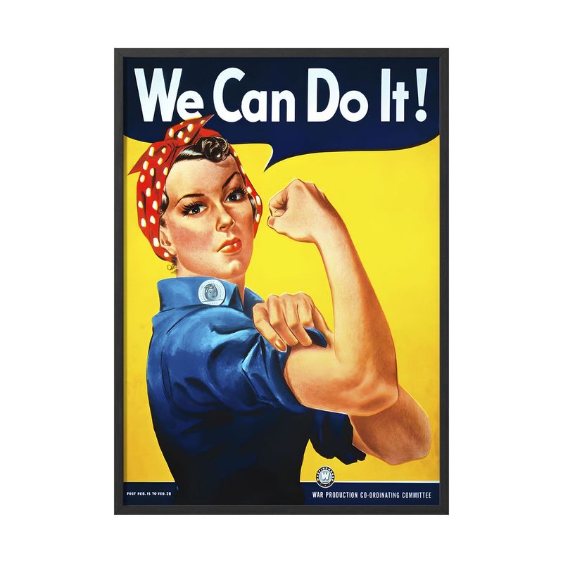 CREANGO - CUADRO POSTER WE CAN DO IT 33X43