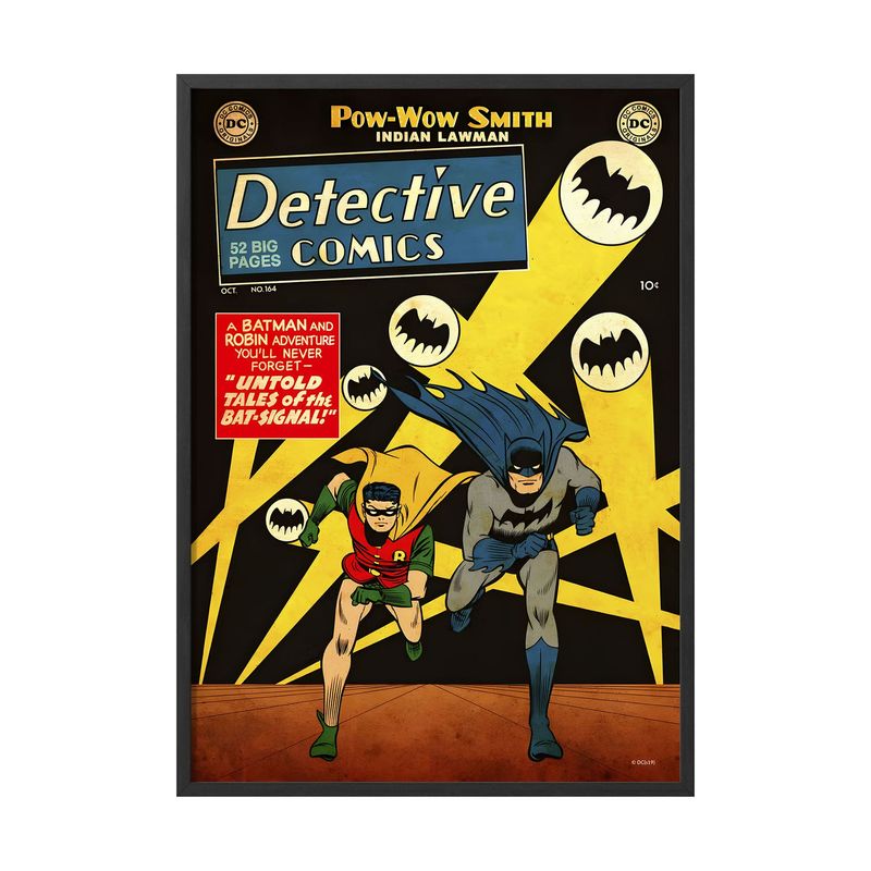 CREANGO - CUADRO POSTER BATMAN Y ROBIN DETECTIVE COMIC 33X43 DISEÑO 1