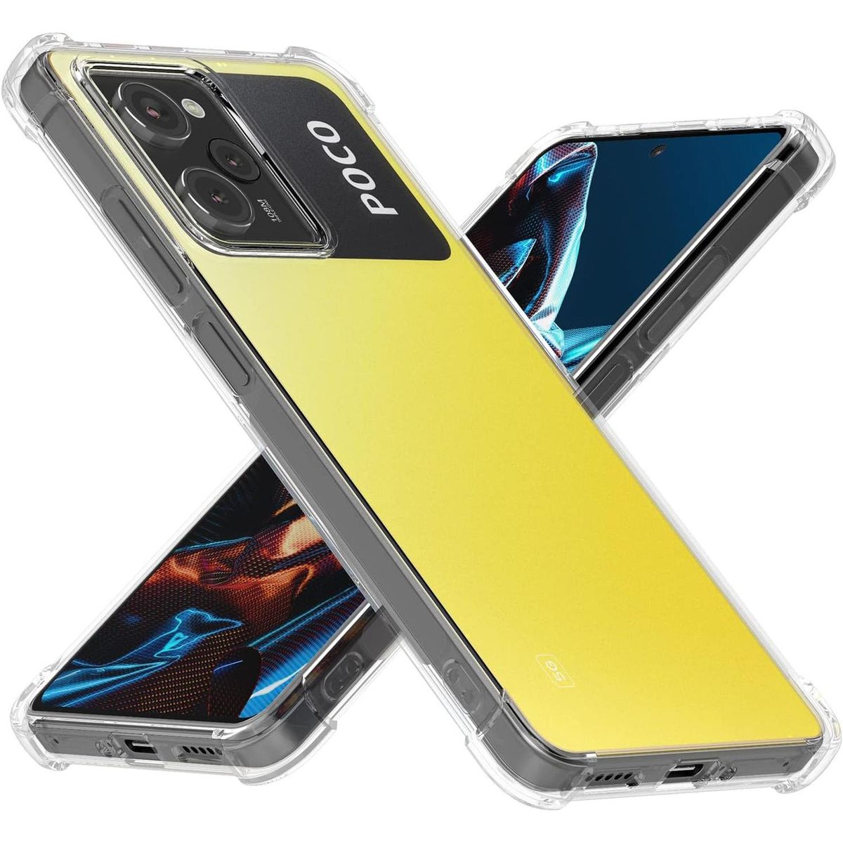 GENERICO - Carcasa Trk Antishock Para Poco X5 Pro 5g