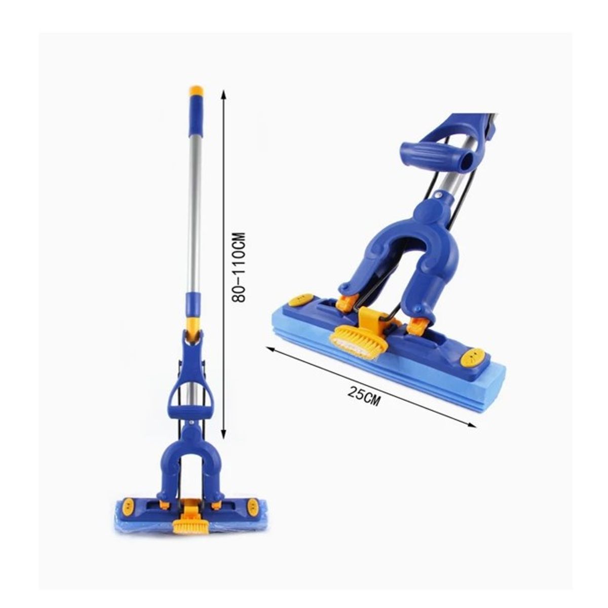 GENERICO - Mopa Microfibra Color Azul