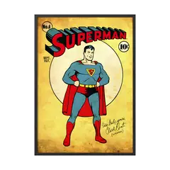 CREANGO - CUADRO POSTER SUPERMAN DETECTIVE COMIC 33X43