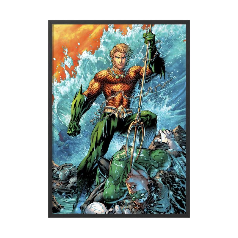 CREANGO - CUADRO POSTER ACUAMAN DETECTIVE COMIC 33X43