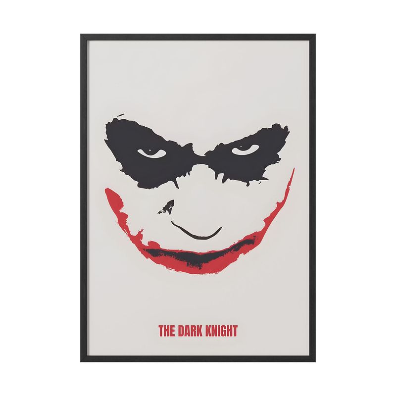 CREANGO - CUADRO POSTER THE JOKER EL GUASON 33X43 DISEÑO 3