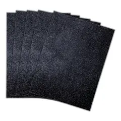 GENERICO - Pack 5 Pliegos De Cartulinas Con Glitter Medida 50x68 cm