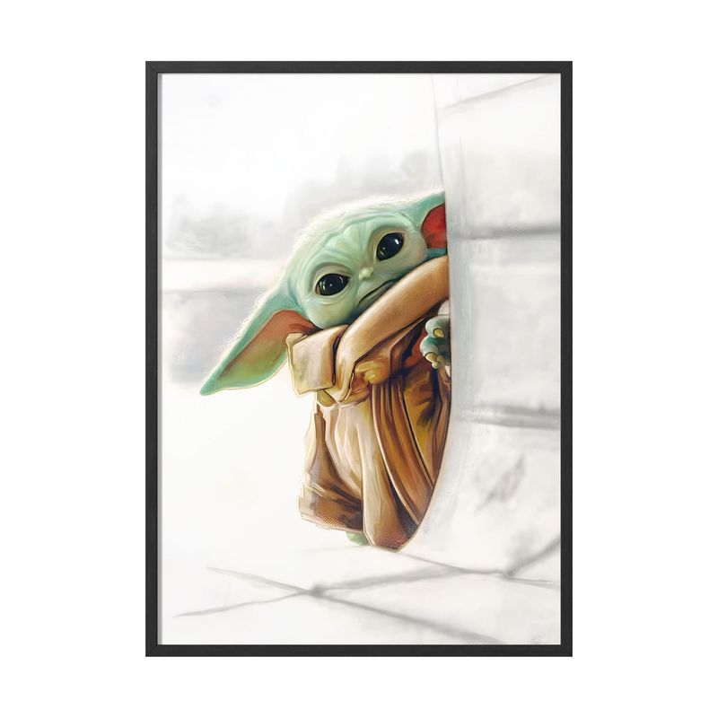 CREANGO - CUADRO POSTER THE MANDALORIAN 33X43 DISEÑO 2