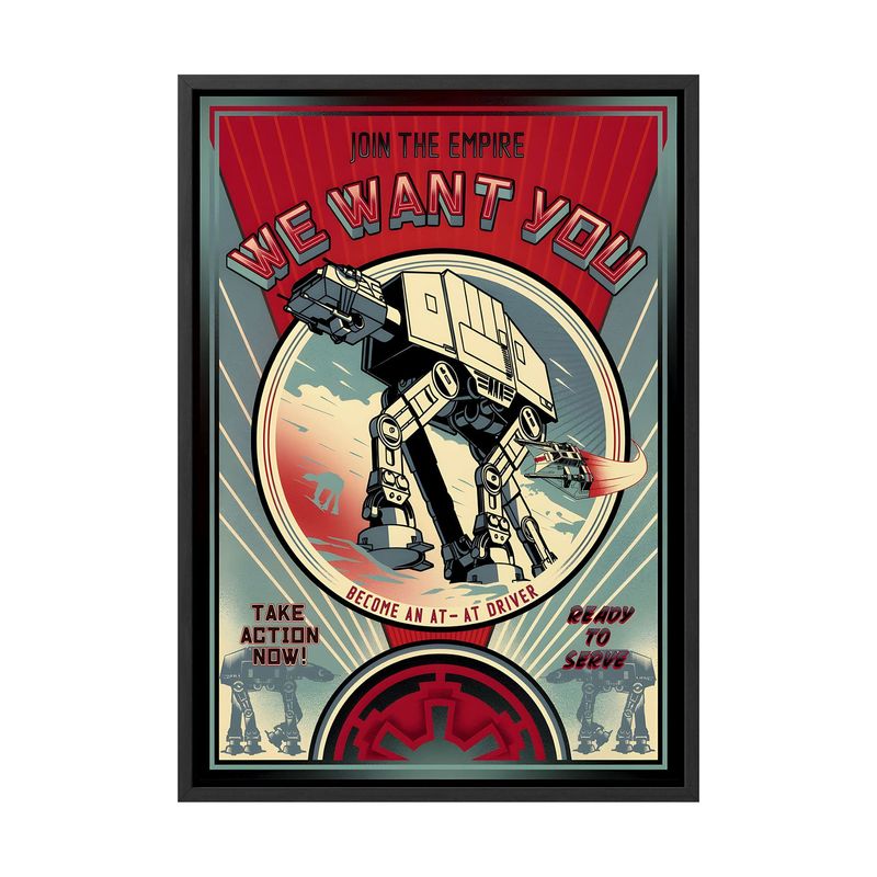 CREANGO - CUADRO POSTER STAR WARS ACORAZADO 33X43
