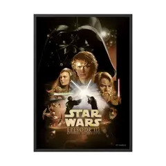 CREANGO - CUADRO POSTER STAR WARS EPISODIO 3 33X43