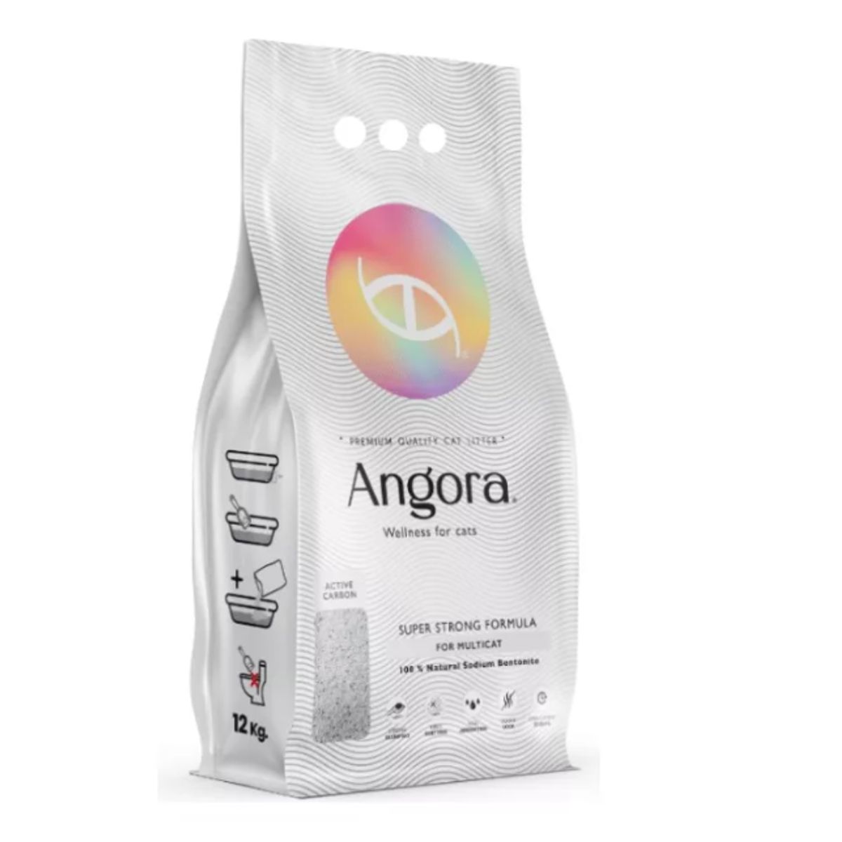 BORANGORA - Angora Cat Litter Arena Sanitaria Para Gato Angora 12 Kg