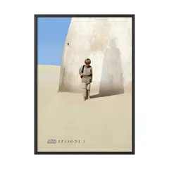 CREANGO - CUADRO POSTER STAR WARS EPISODIO 1 33X43