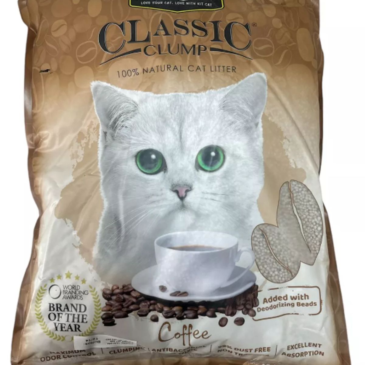 BORANGORA - Arena Para Gato Kit Cat Sand Cafe 7kg