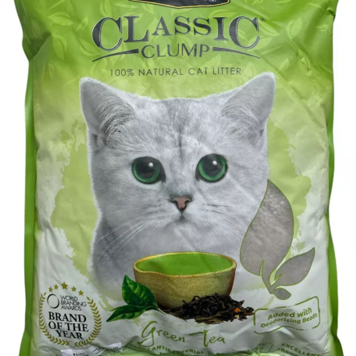 BORANGORA - Arena Para Gato Kit Cat Sand Green Tea 7kg