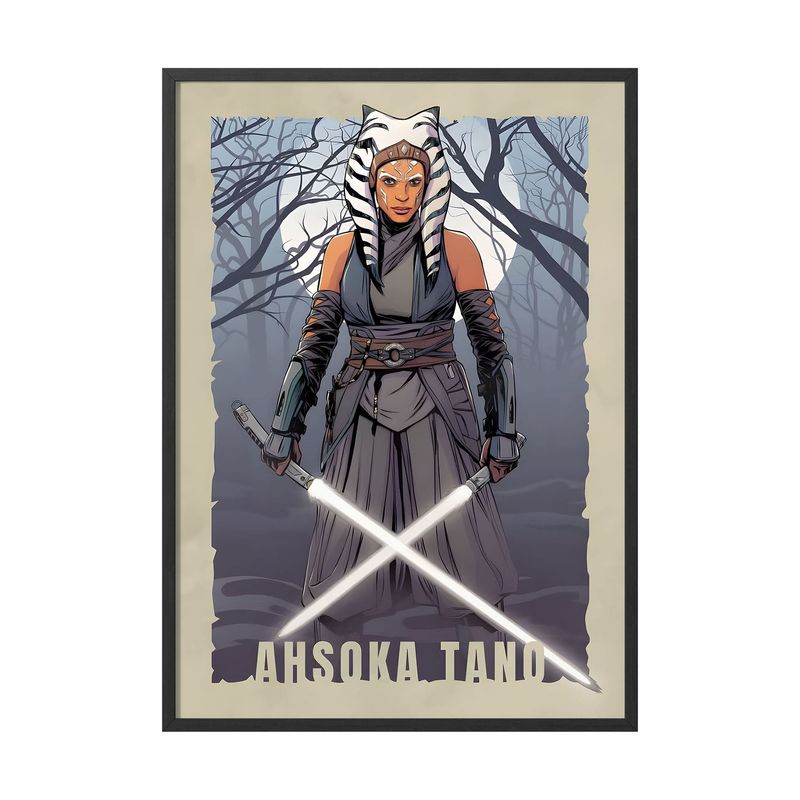 CREANGO - CUADRO POSTER STAR WARS AHSOKA TANO 33X43