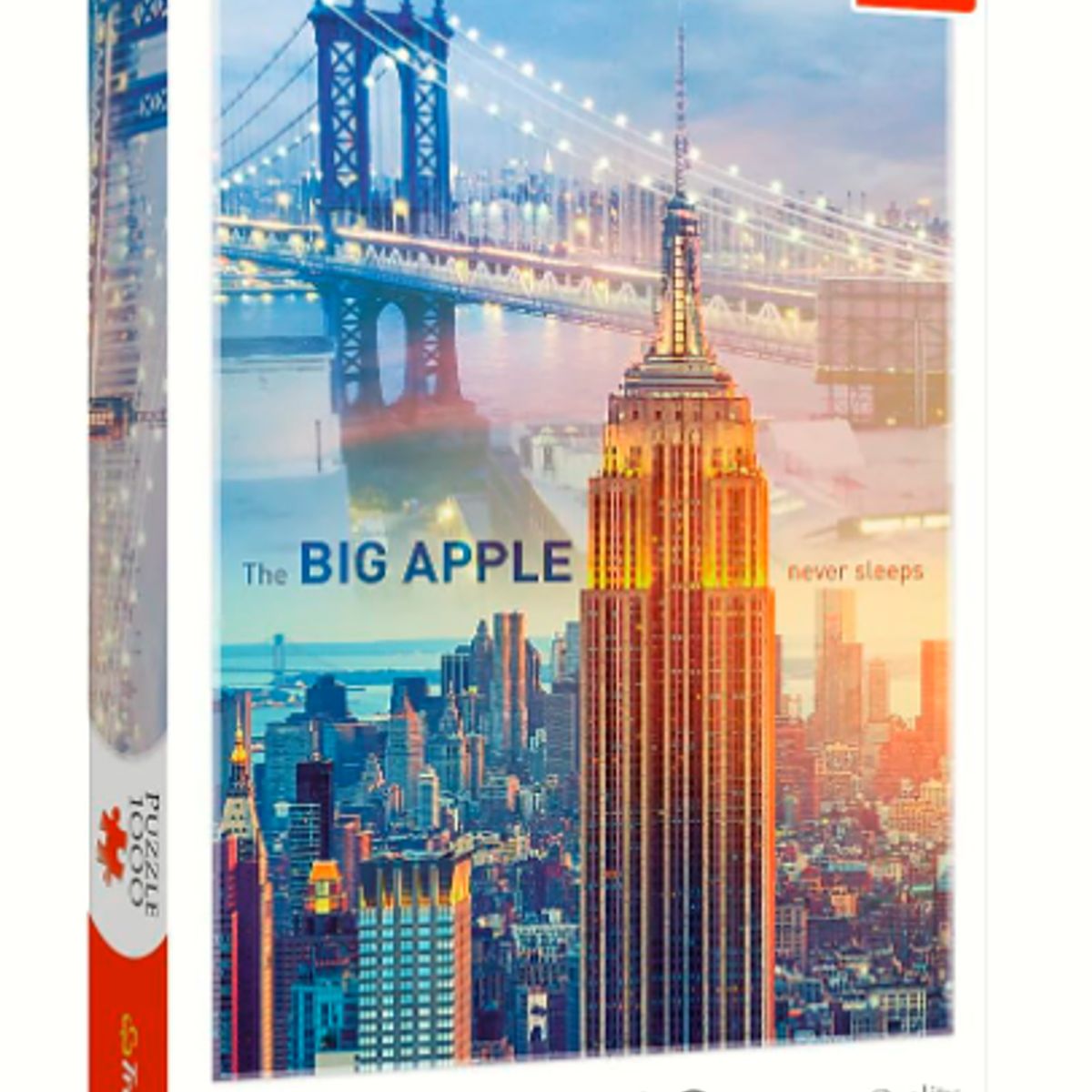 GENERICO - Puzzle 2D La Gran Manzana Marca Trefl