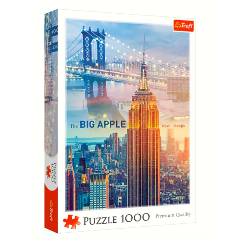GENERICO - Puzzle 2D La Gran Manzana Marca Trefl