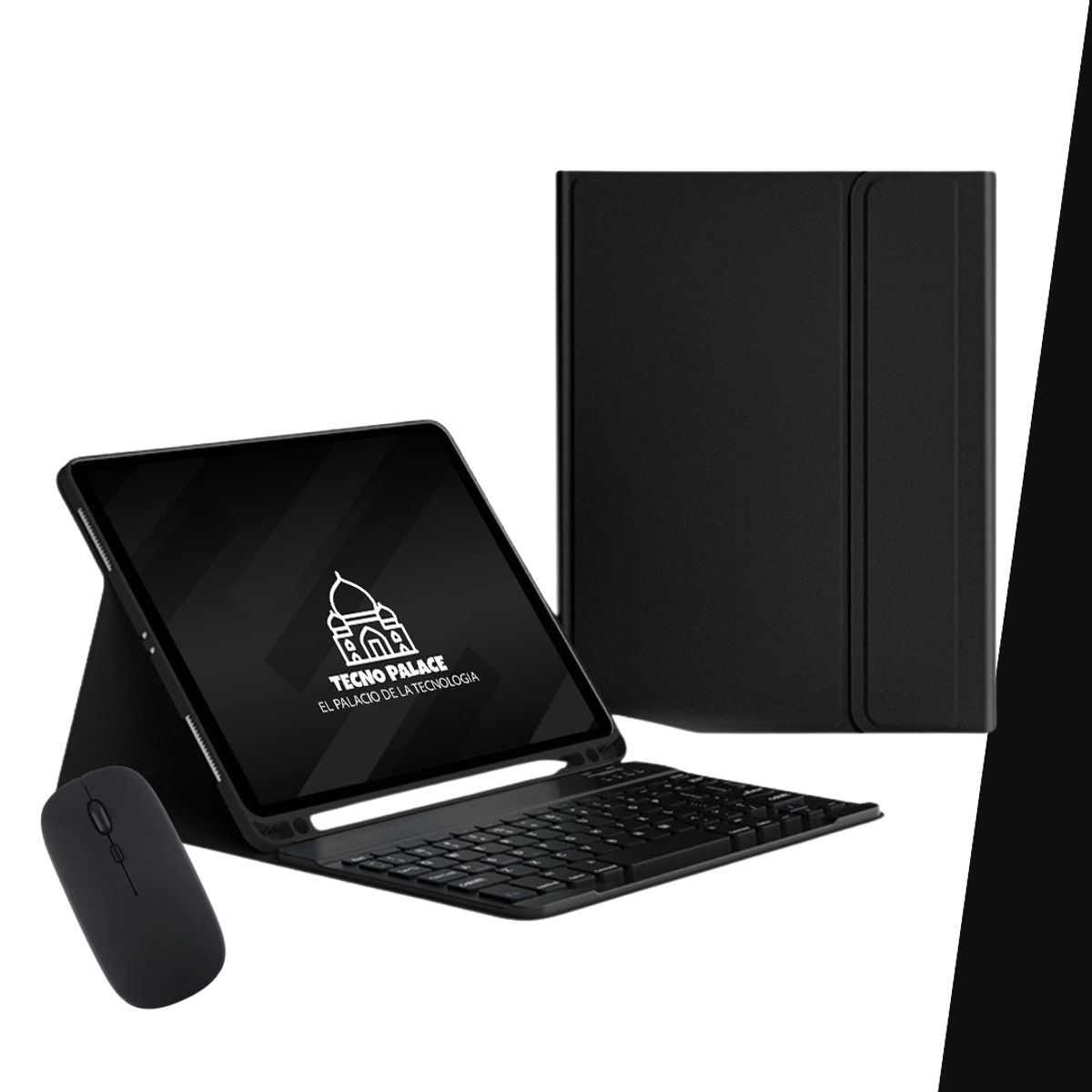GENERICO - Funda Teclado y Mouse Para Galaxy Tab S10Plus-S9Plus-S9FePlus- Letra Ñ