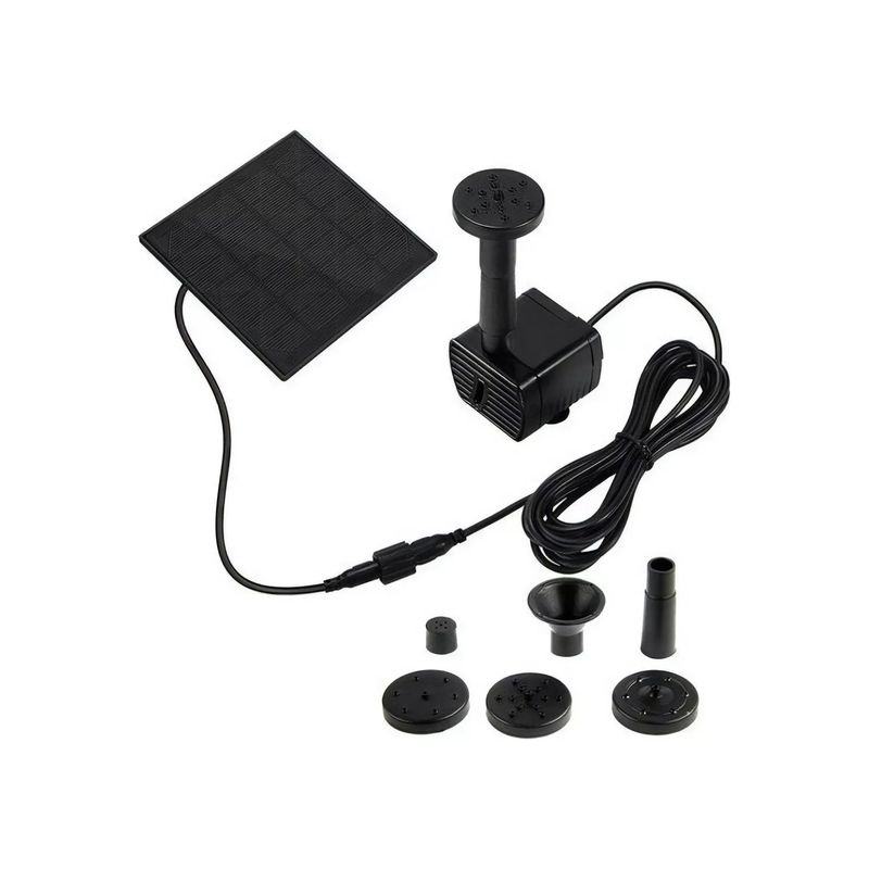 IMPORTCLICK - Bomba Agua Fuente Piscina Panel Energía Solar Sumergible 1.4W IMPORTCLICK