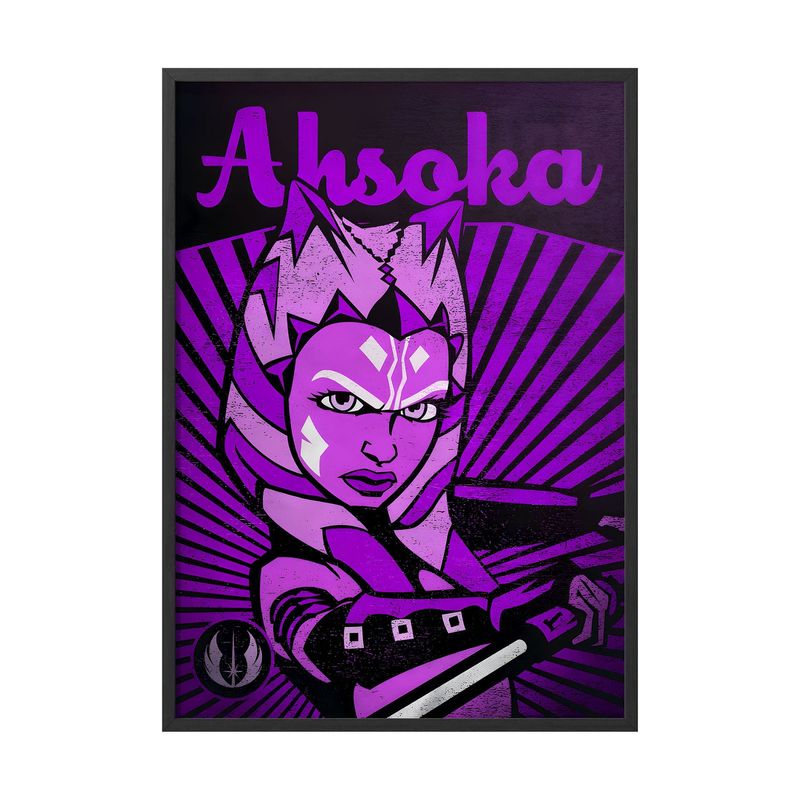 CREANGO - CUADRO POSTER STAR WARS AHSOKA 33X43