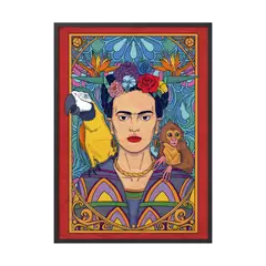 CREANGO - CUADRO POSTER FRIDA KAHLO 33X43