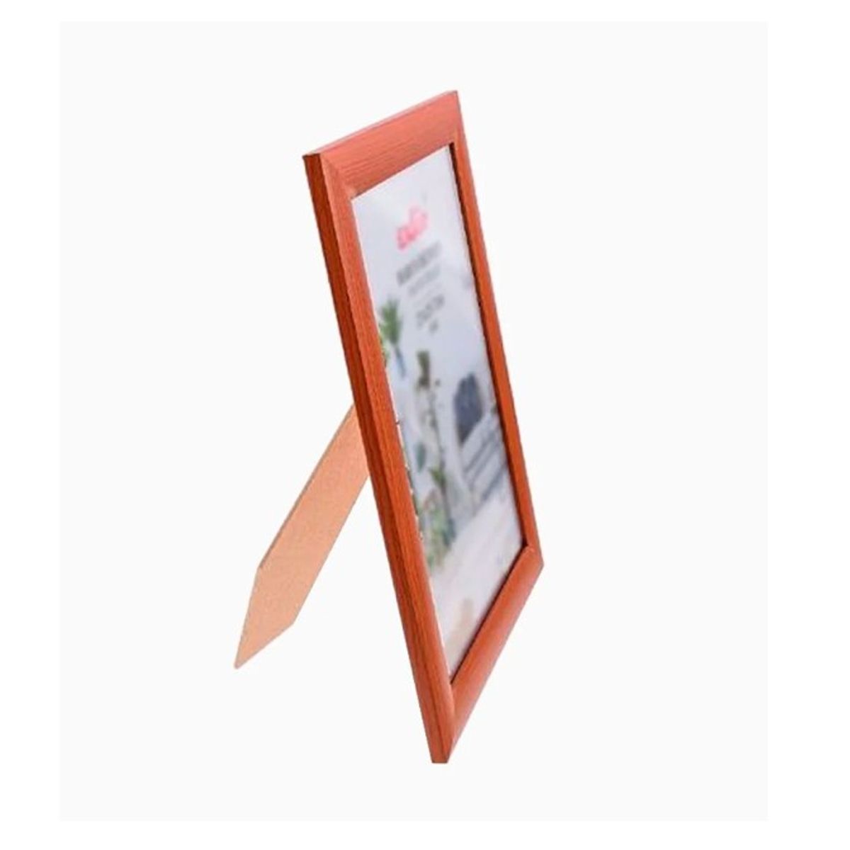 GENERICO - Marco Para Fotos 20x25cm Color Madera Roja