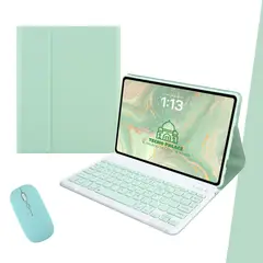 GENERICO - Fundas Con Teclado y Mouse Para iPad Mini 6-7 Incluye letra Ñ