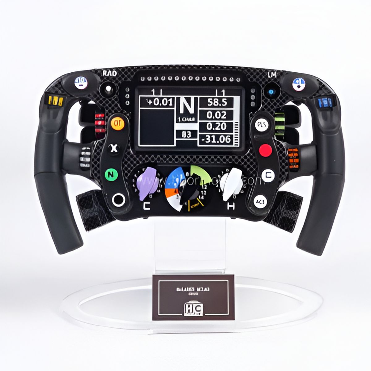 MCLAREN - Volante Formula 1 Mclaren Mcl60 2023 Colección Escala 1:2