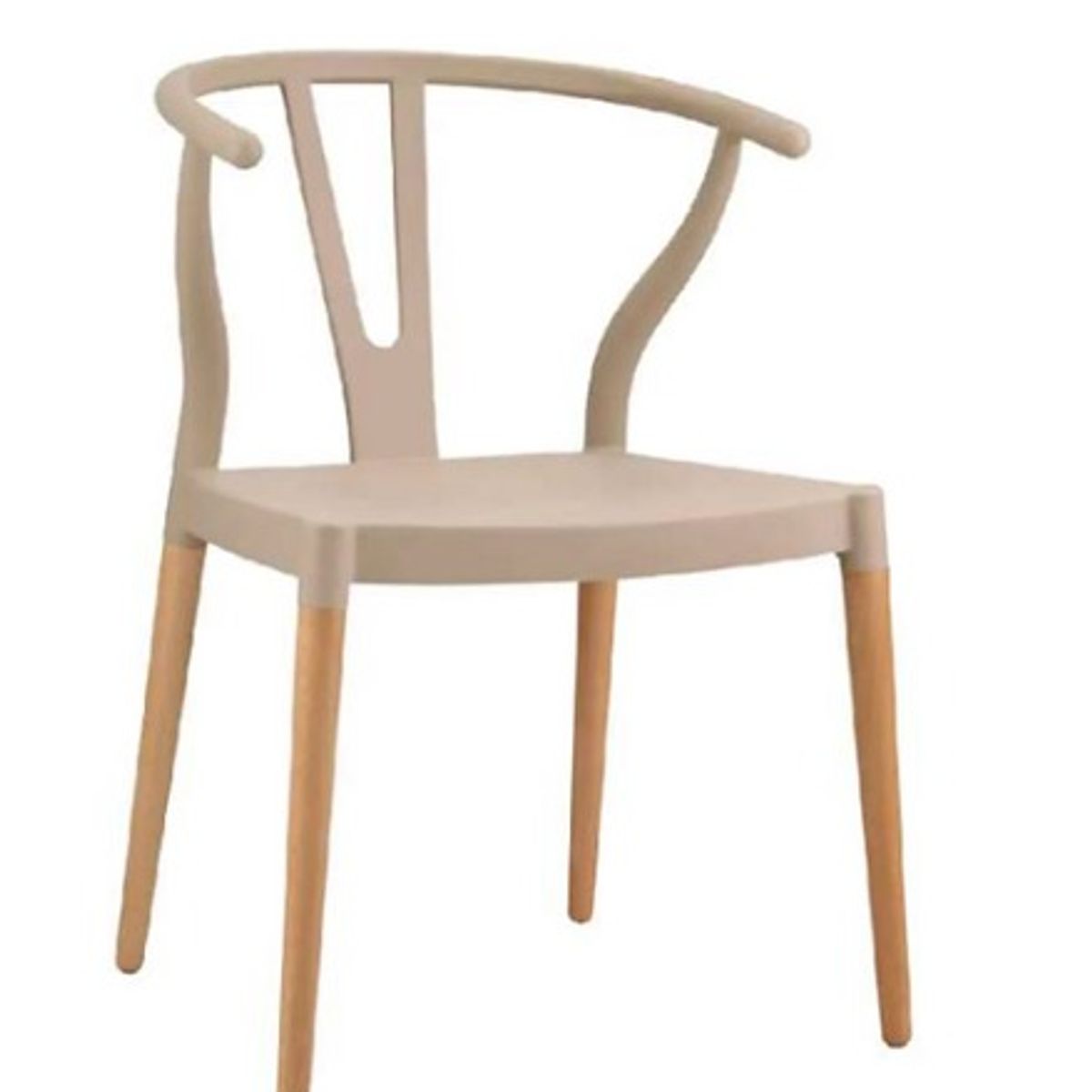 GENERICO - SILLA WISH POLIPROPILENO-BEIGE