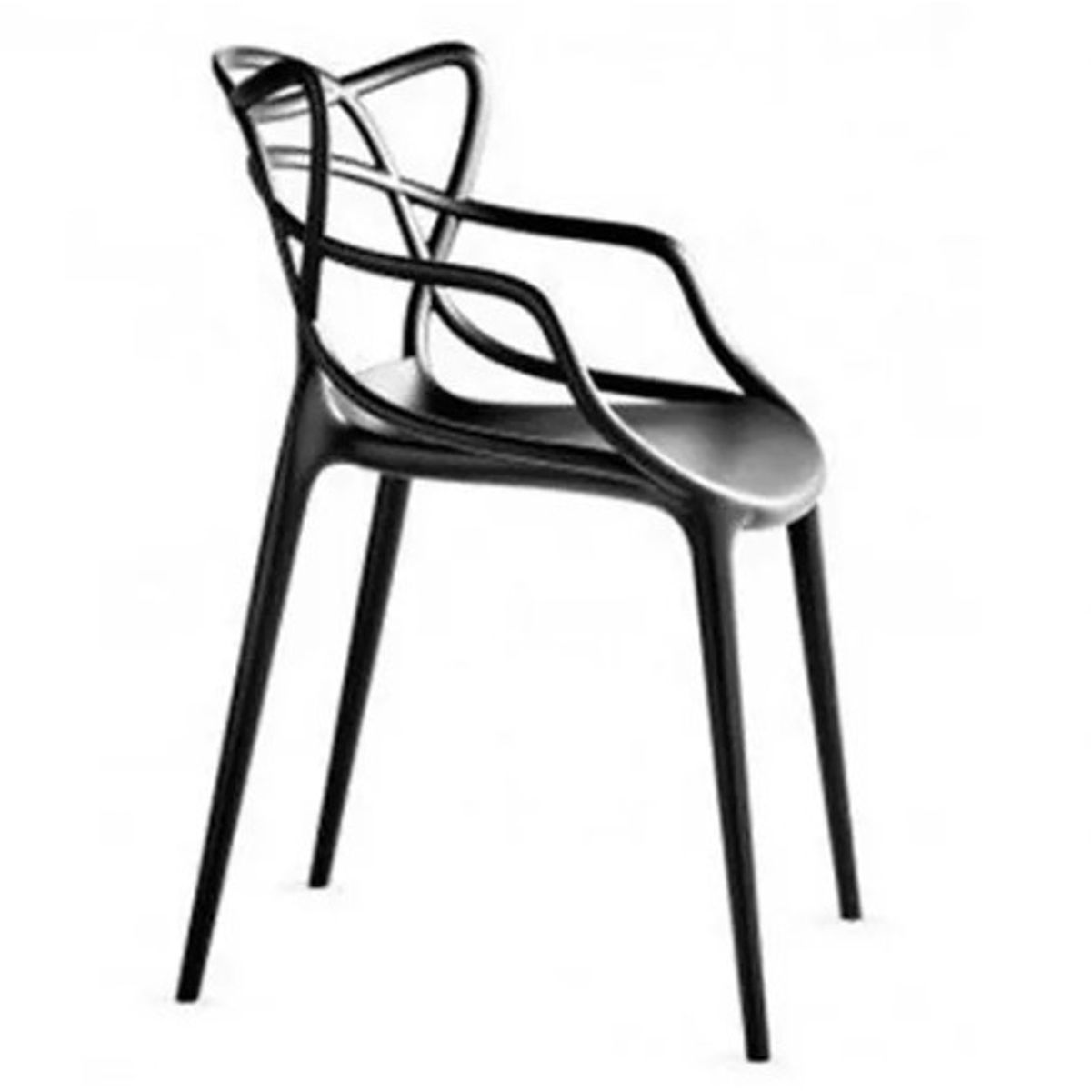 GENERICO - SILLA MASTER POLIPROPILENO-NEGRO