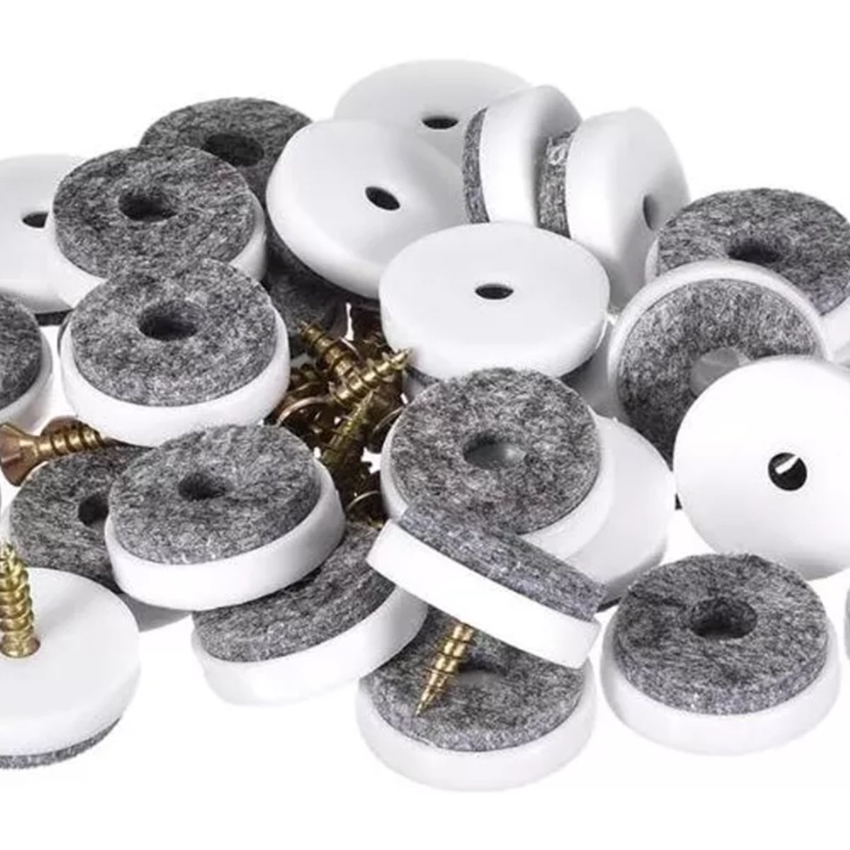 GENERICO - Pata Antideslizante, Anti-rayas para  Muebles 100 un .