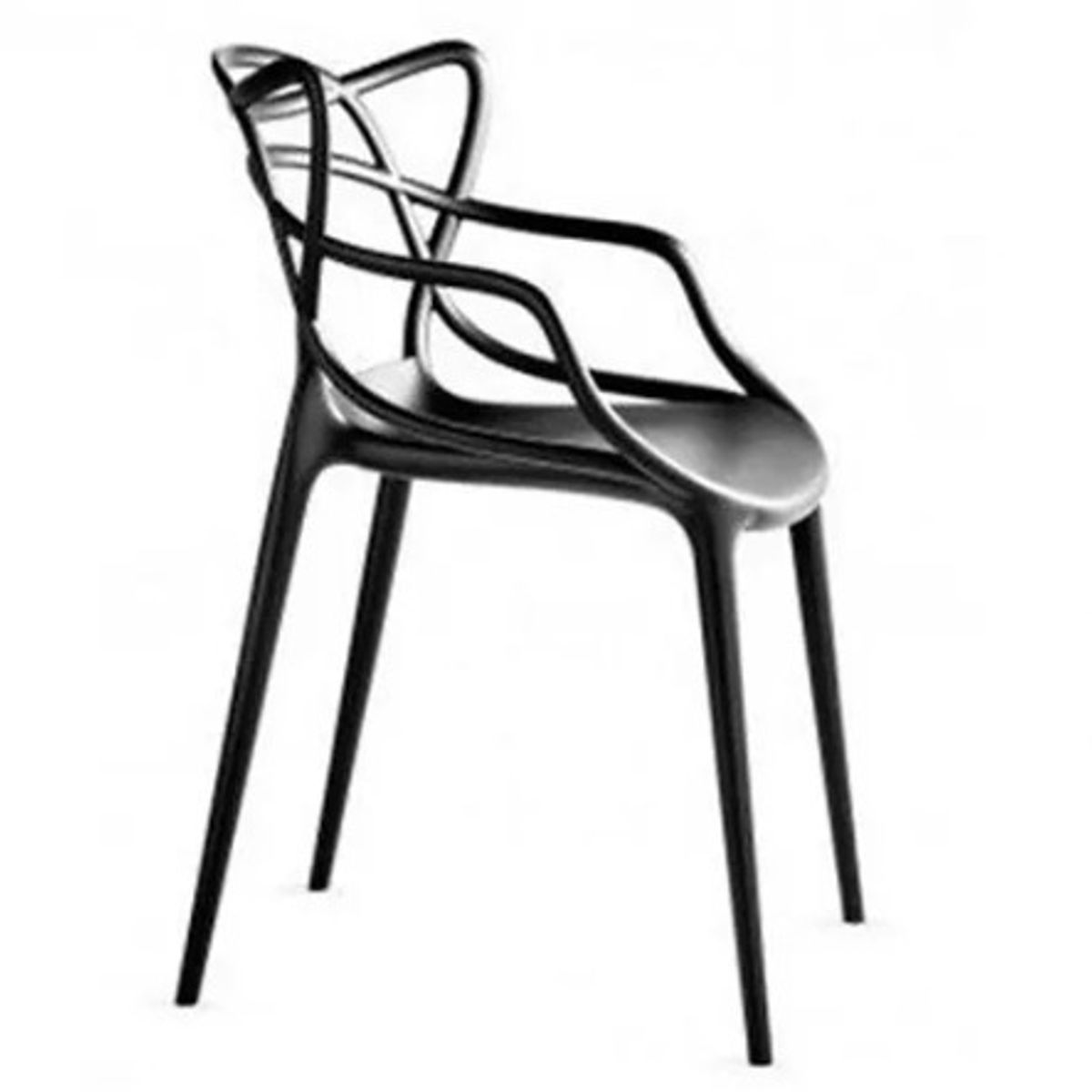 HABITA2 CHILE - PACK DE 2 SILLA MASTER NEGRO