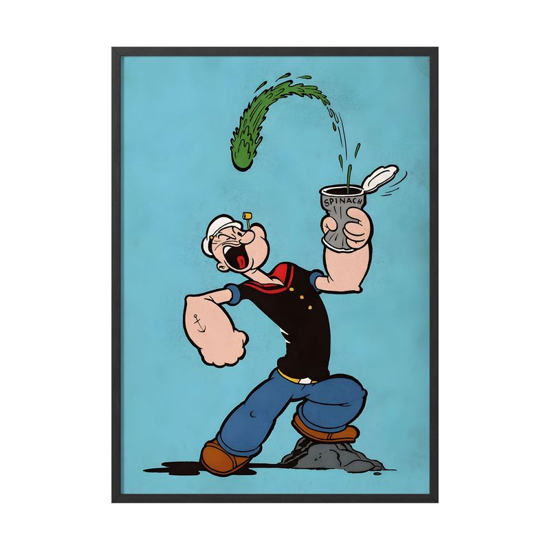CREANGO - CUADRO POSTER POPEYE 33X43 DISEÑO 1