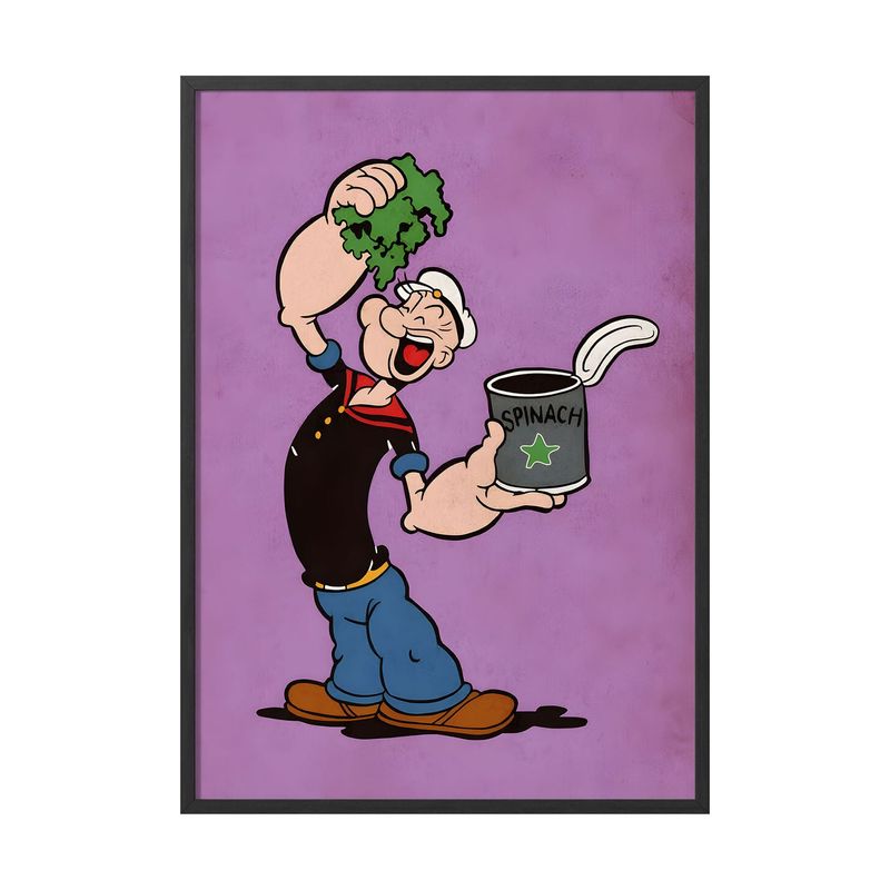 CREANGO - CUADRO POSTER POPEYE 33X43 DISEÑO 2