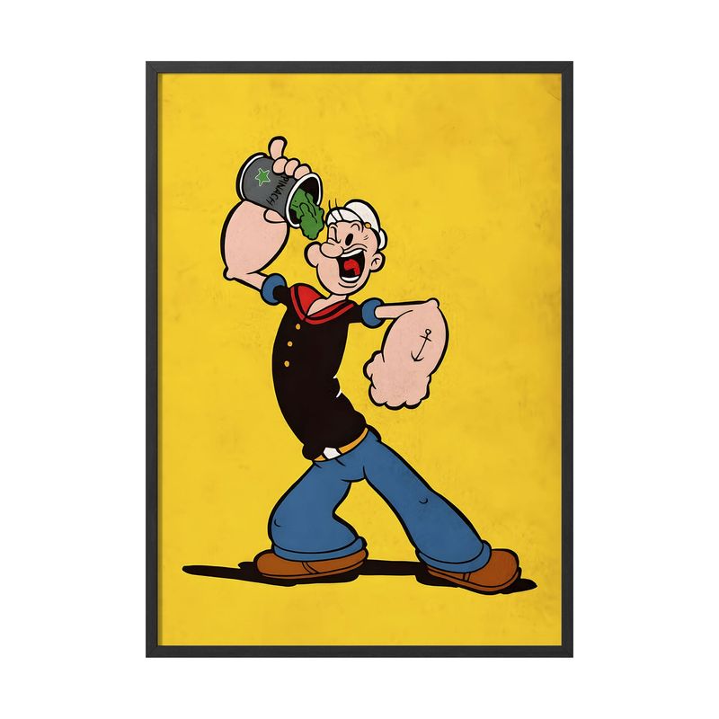 CREANGO - CUADRO POSTER POPEYE 33X43 DISEÑO 3