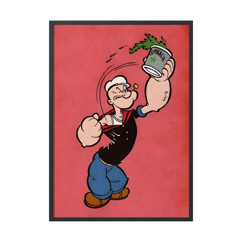 CREANGO - CUADRO POSTER POPEYE 33X43 DISEÑO 4