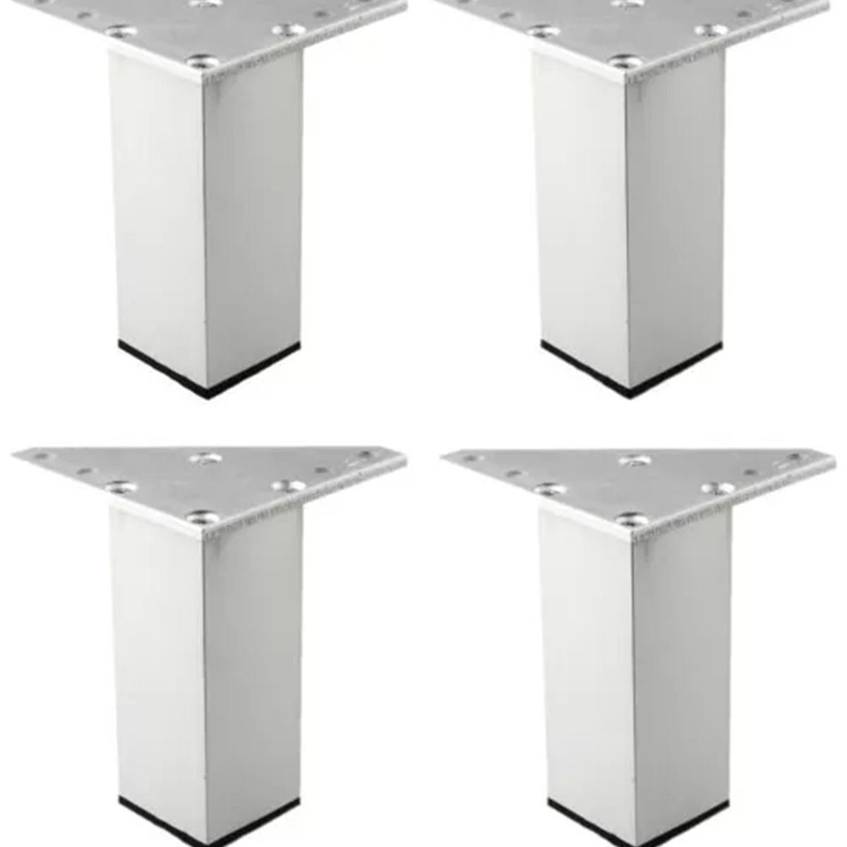 GENERICO - Patas Para Mueble Sillón Cama Sofá 4un 10cm