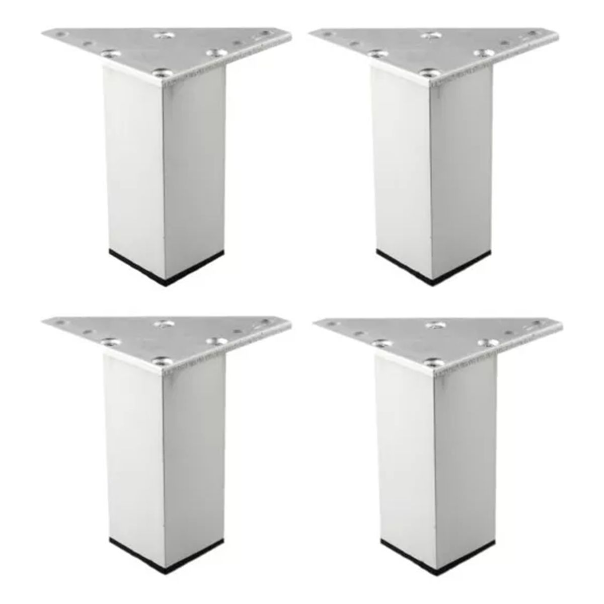 GENERICO - Patas Para Mueble Sillón Cama Sofá 4un 10cm