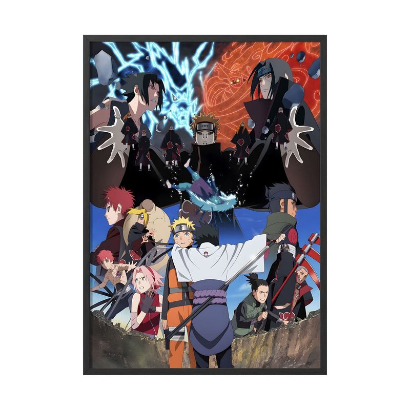 CREANGO - CUADRO POSTER KAKASHI HATAKE NARUTO 33X43