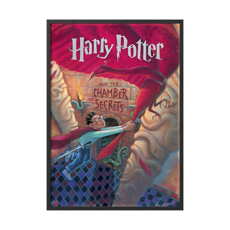 CREANGO - CUADRO POSTER HARRY POTTER Y LA CAMARA SECRETA 33X43