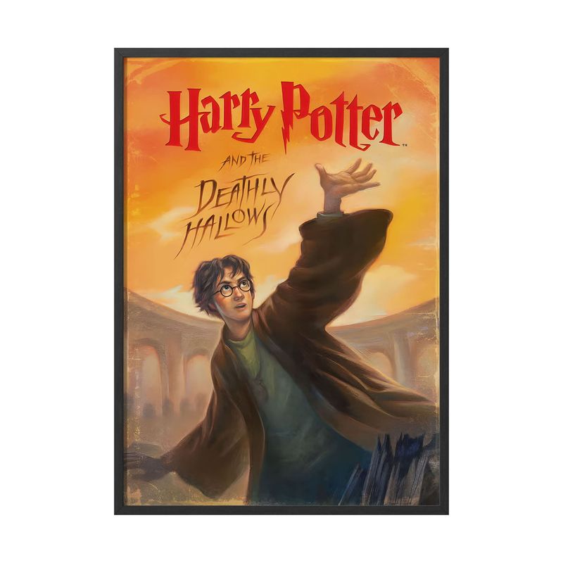 CREANGO - CUADRO POSTER HARRY POTTER LAS RELIQUIAS DE LA MUERTE 33X43