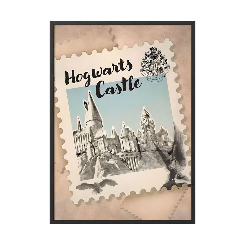 CREANGO - CUADRO POSTER HARRY POTTER CASTILLO DE HOGWARTS 33X43
