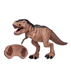GENERICO - DINOSAURIO CONTROL REMOTO GRAN TIRANOSAURIO REX LUZ VAPOR