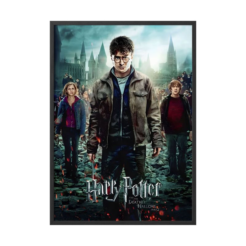 CREANGO - CUADRO POSTER HARRY POTTER LAS RELIQUIAS DE LA MUERTE 33X43